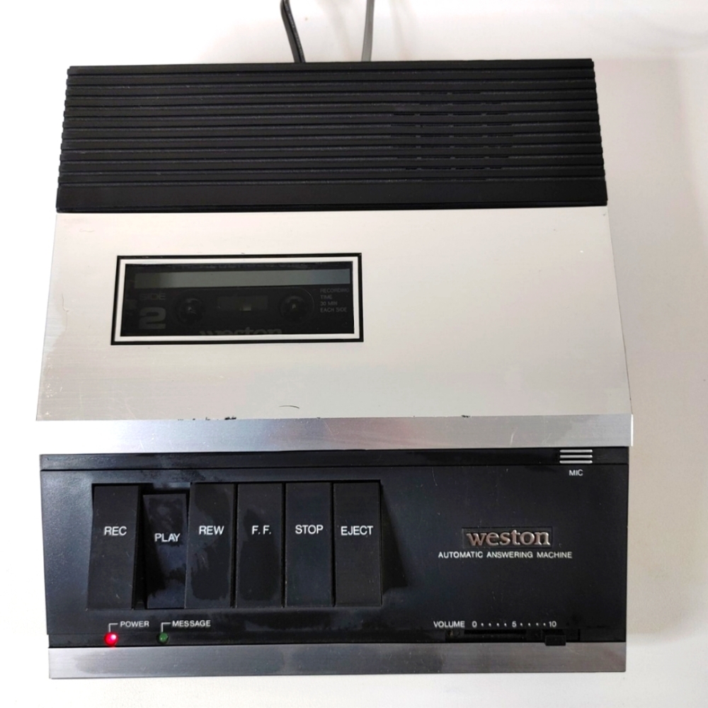 Vintage Weston Automatic Answering Machine